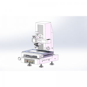 Mesin pengukur penglihatan manual dengan sistem metalografik