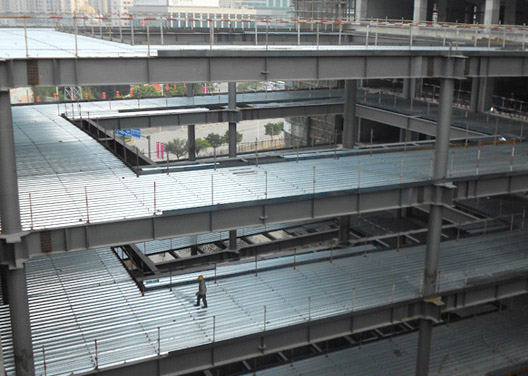 Application of steel structure