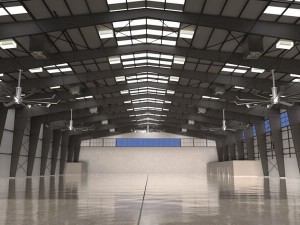 Massive Selection for Metal Frame Structure - Prefab steel structure prefabricated aircraft hangar  – Oumei