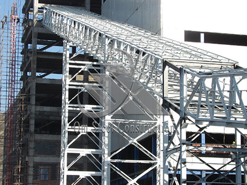High Quality Prefab Metal Barns - Steel Trestle Structure for Conveyor Belt – Oumei