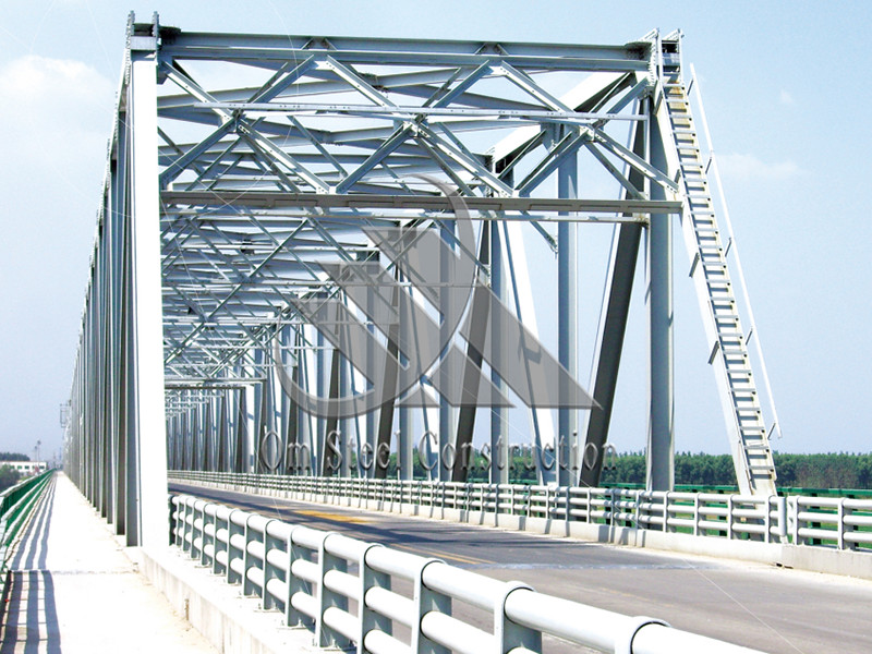 18 Years Factory Steel Mezzanine - Prefab Steel Bridge System Steel Connecting Corridor Between Buildings Steel link Bridge – Oumei