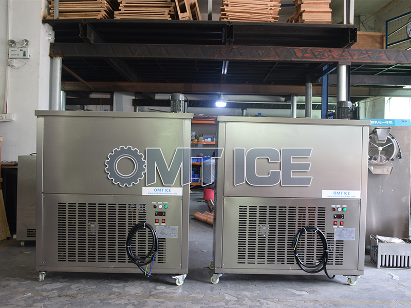 OMT 2 sets of 300kg commercial ice block machines installed in Nigeria