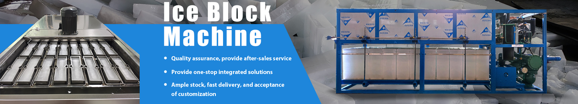 OMT Direct Cooling Ice Block Machine