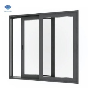 Commercial North American Standard NFRC Aluminium double glazed sliding window glass sliding windows