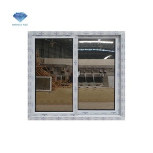 Κορυφαία σε πωλήσεις εργοστασιακό συρόμενο παράθυρο αλουμινίου με διπλό κρύσταλλο