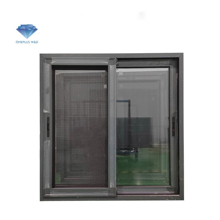 American standard big size energy saving aluminum glass sliding window