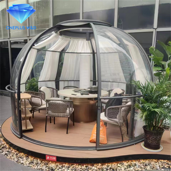 Factory Wholesale Luxury Resort Transparent Outdoor Dome Homes Domed Polycarbonate Tent
