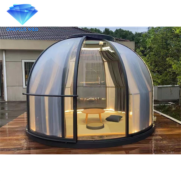 Outdoor Glamping Hotel Modular Dome Bubble Tent Transparent Dome House