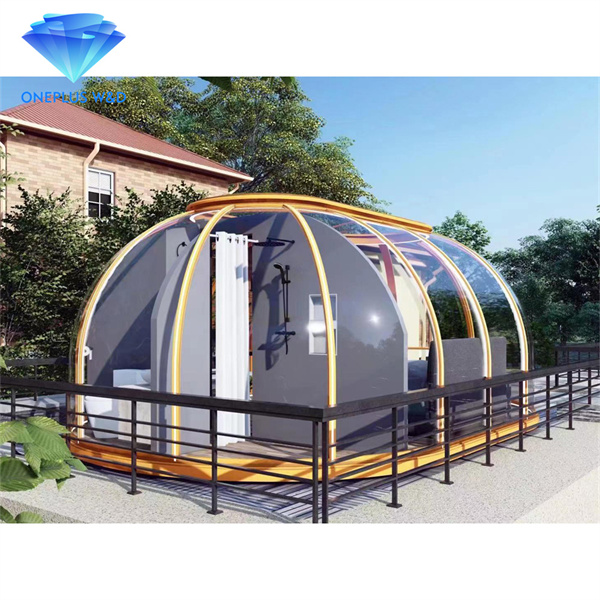 Top Quality Luxury Clear Hotel House Transparent Room Scenic Bubble House