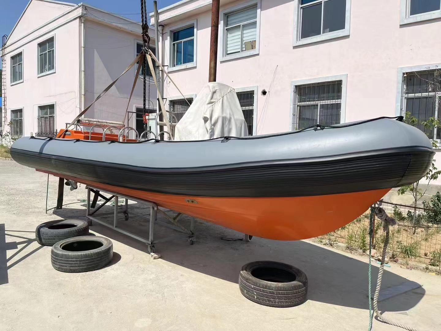 Cheap Atlantic Splash Adventure Factories –  Aluminum hull RIB boat,with Hypalon pontoon – ONER