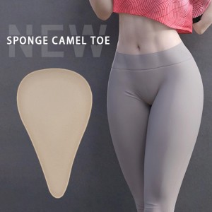 Camel toe pads wholesale seamless self adhesive invisible sponge camel toe