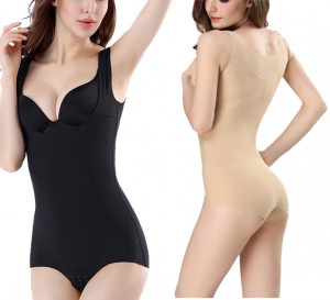  Corset bodysuit Factory wholesale tight-fitting spaghetti strap backless thong sexy plus size shapewear for women shorts
