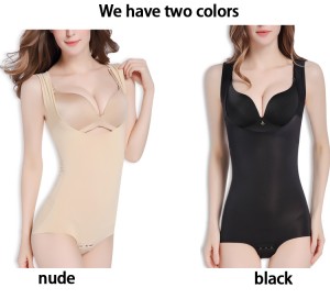  Corset bodysuit Factory wholesale tight-fitting spaghetti strap backless thong sexy plus size shapewear for women shorts