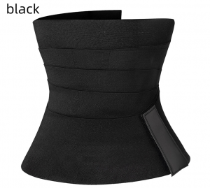 Body shaper Factory wholesale black 3 4 5 6 7m plus size slimming latex waist trainer for postnatal restoration