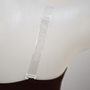 Bra Straps High Elastic Invisible Plastic Buckle TPU Adjustable Replacement Clear Seamless Shoulder Women Simple