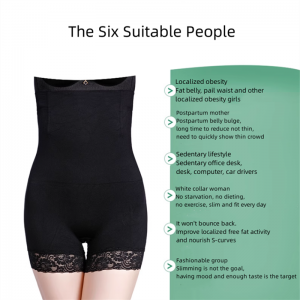 Slimming pants Hot Sale Underwear Seamless Hi-Waist Thigh Slimmer Body Lace Shaper Boyshorts For Shapewear Shorts Plus Size