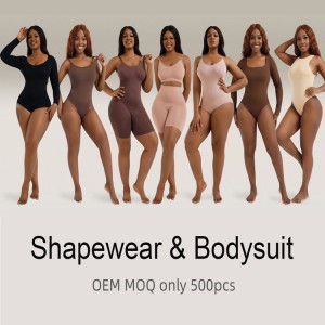 Body shapers private label full body tummy control slimming compression camisole thong seamless a shapewear for plus size women