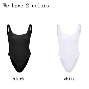 Jumpsuit simple sleeveless top backless tight undershirt for women