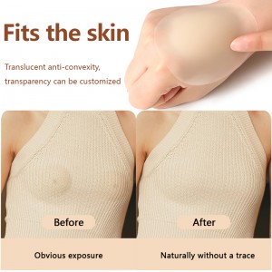 Reusable Adhesive Silicone Nipple Cover with Travel Box