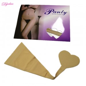Sexy C string sticky invisible underwear panty reusable self-adhesive
