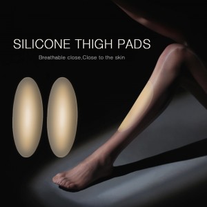 Silicone Thigh Pads Invisible Soft Sticky Self Adhesive Silicone Calf Pads