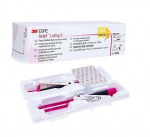 2pcs/Box 3M ESPE RelyX Luting 2 Resin Modified Glass Ionomer Cement 3M Luting 2