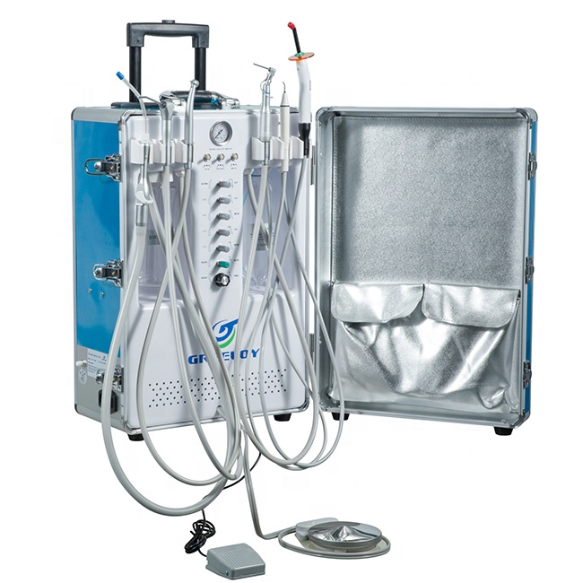 2021 New Style Dental Delivery Units - CE AND ISO Mini Dental Suction Unit Portable Dental Unit GU-P 206S – Onice