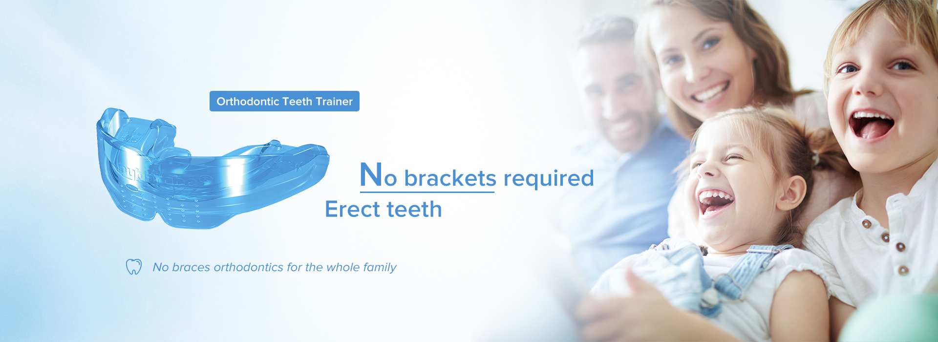 orthodontic teeth trainer appliance