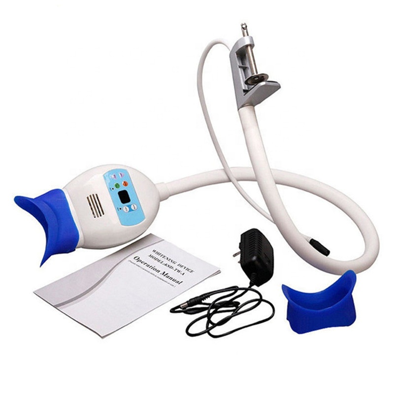 Best-Selling Compressor In Dental Clinic - LED blue cold light dental teeth whitening light with 6 powerful blue light dental portable teeth whitening machine – Onice detail pictures
