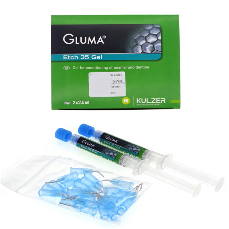 dental oral cavity Gluma Etch 35 Gel filling dental materials 2×2.5ml heraeus gluma etch 35% gel materials