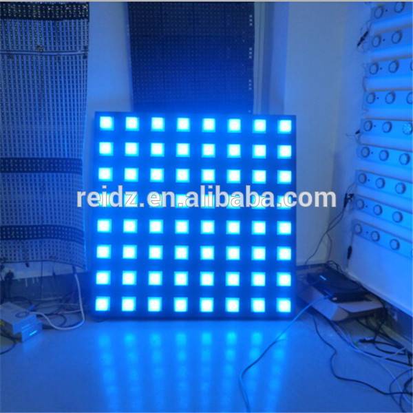 Reasonable price Portable Dj Lights - disco dj booth decor dmx square led point lights rgb16x16 led matrix – REIDZ