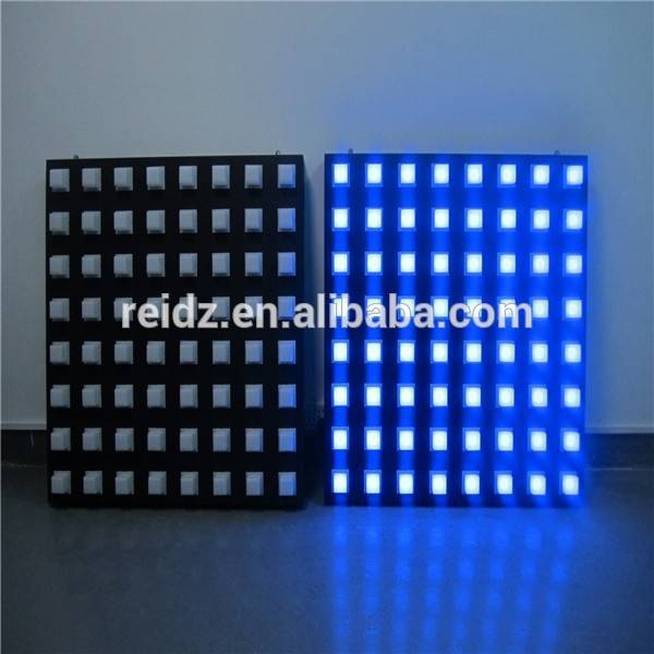 Chinese wholesale Led Screen For Stage - Outdoor wall waterproof IP65 point module ws2821 led 50mm square digital rgb led pixel – REIDZ