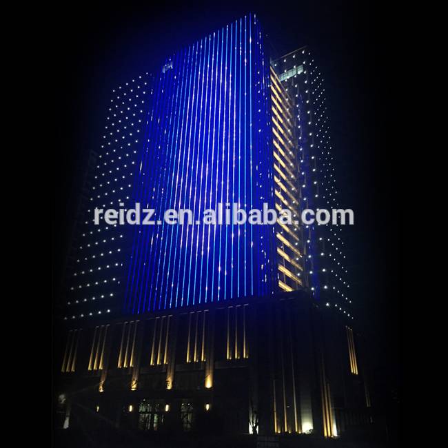 Dmx512 rgb Led wall light building facade lighting