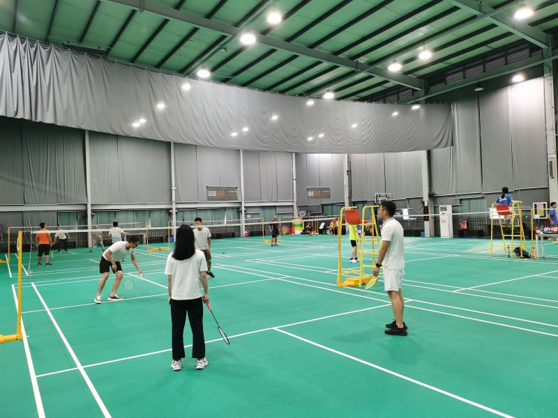 Company Badminton Game