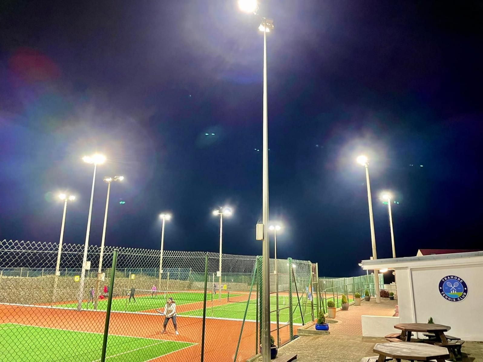New LED Lighting Upgrade for Tramore Tennis Club