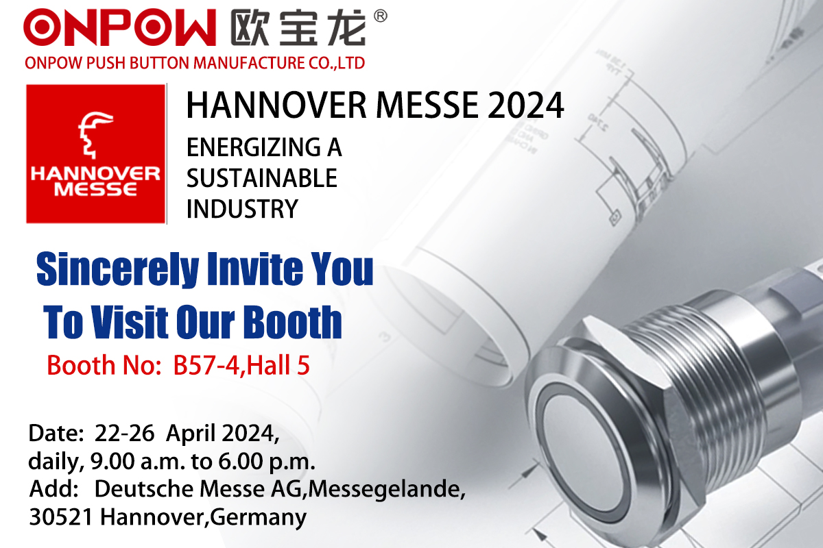 Join ONPOW for an Innovative Journey at HANNOVER MESSE 2024