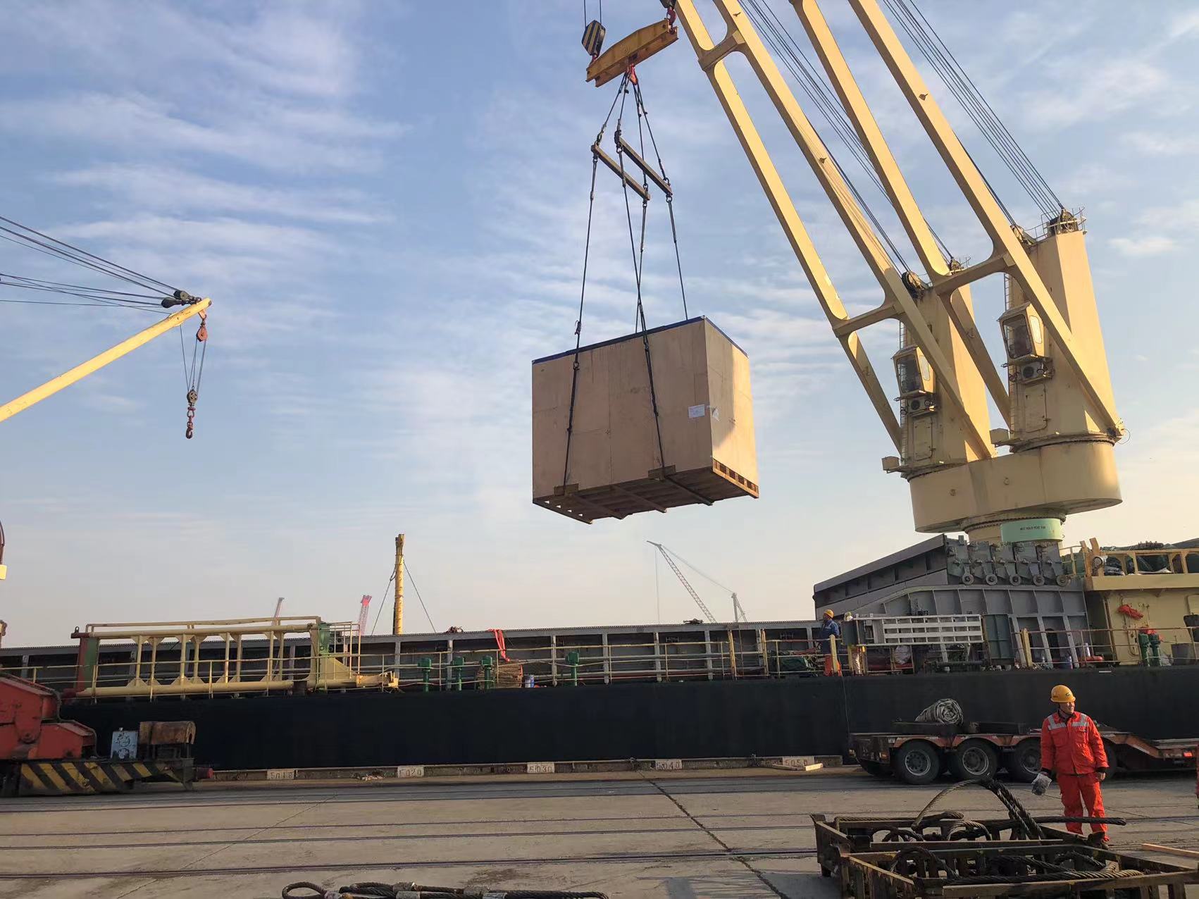 Successful international shipping of 42-Ton Large Transformers to Port Klang