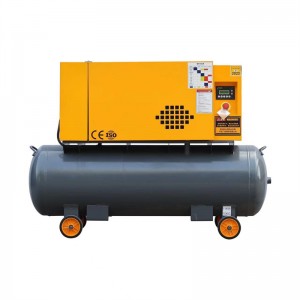 Single phase 4.5kw 6HP Permanent Magnet VSD Industrial Oil Injected Screw Air Compressor