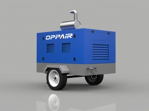 Diesel Powered Air Compressors mobile applications requiring compressed air powerful compressor