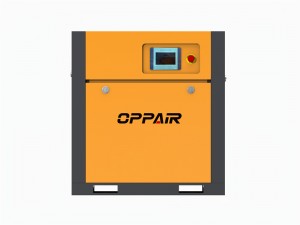 OPPAIR स्मार्ट 7.5kw-37kw 8-10bar 28-240cfm मालिका कायम चुंबक व्हेरिएबल वारंवारता ऊर्जा-बचत करणारे एअर कॉम्प्रेसर