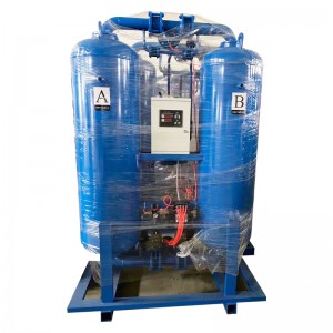 Oppair 3m3/Min Adsorption Air Dryer Long Life Time Industrial Heatless Regeneration Desiccant Dryer for Air Compressors