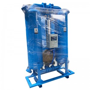 Oppair 3m3/Min Adsorption Air Dryer Long Life Time Endistriyèl Heatless Rejenerasyon Desiccant Dryer pou Air Compressors