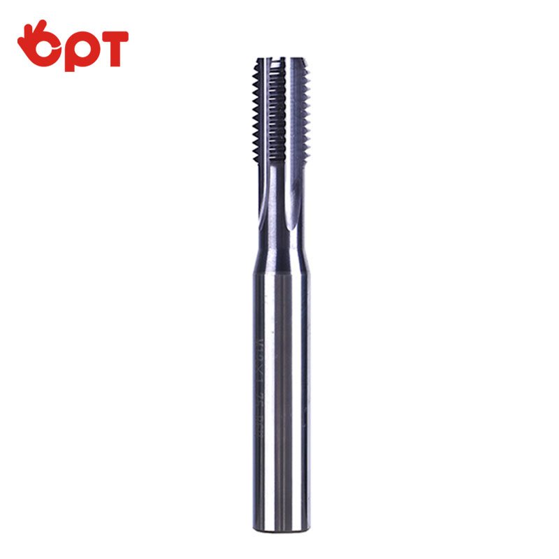 Carbide tap for hardened steel