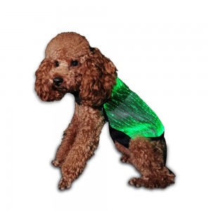 Luminous Fiber Optic Pet Clothes