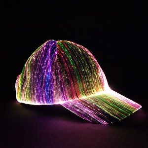 Luminous baseball caps