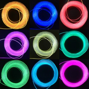 8mm side glowing fiber