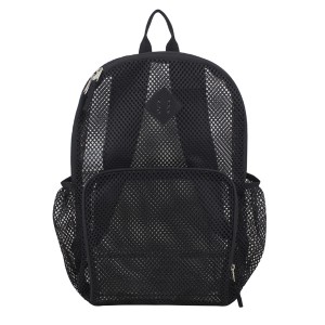 Factory wholesale Foldable Day Backpack - Multi-Purpose Mesh Backpack with Front Pocket, Adjustable Straps and Lash Tab – Oready