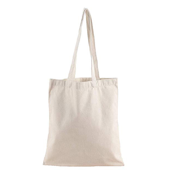 Excellent quality Grocery Shopping Bags - Natural Cotton Canvas Tote Shopping Bag with Long Handles For Grocery Shopping Carrier – Oready