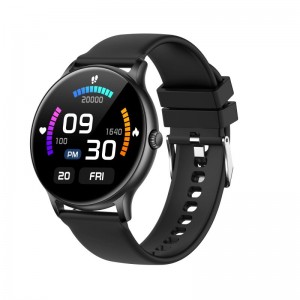 Round sports 24-hour heart rate monitoring bluetooth calling smart watch