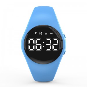 3D Pedometer Silicone band Sports LED Digital Watches
